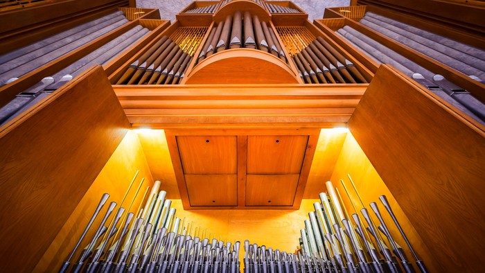 große Jehmlich-Orgel der Kreuzkirche Dresden