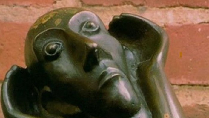 Der Hörende - Skulptur von Barlach