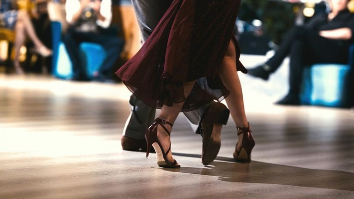 Tango tanzendes Paar