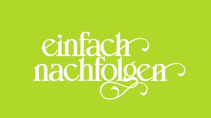 Banner für „einfach nachfolgen“