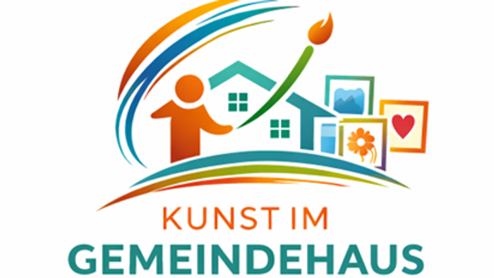Logo für „Kunst im Gemeindehaus Brackwede“, das Gemeinschaftskunst und Kreativität im örtlichen Gemeindezentrum fördert.