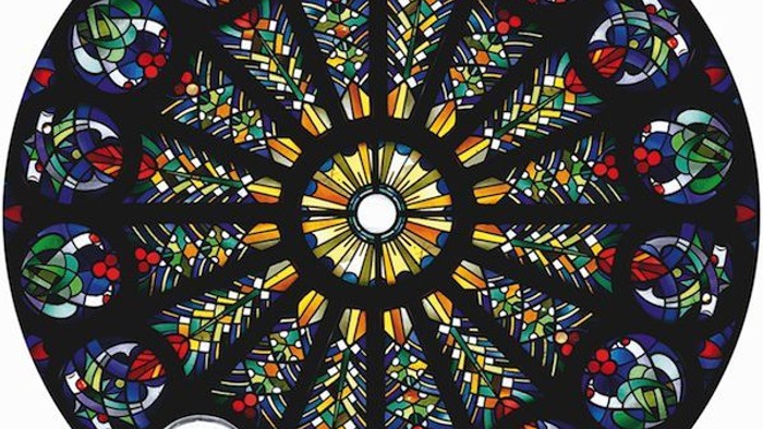 Rosette der katholischen Kirche St. Pius in Wattenscheid.