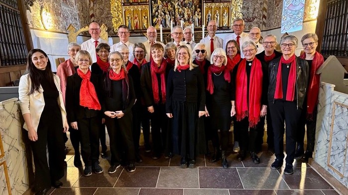 Fremsendt af Tønderkoret i forbindelse med koncert 