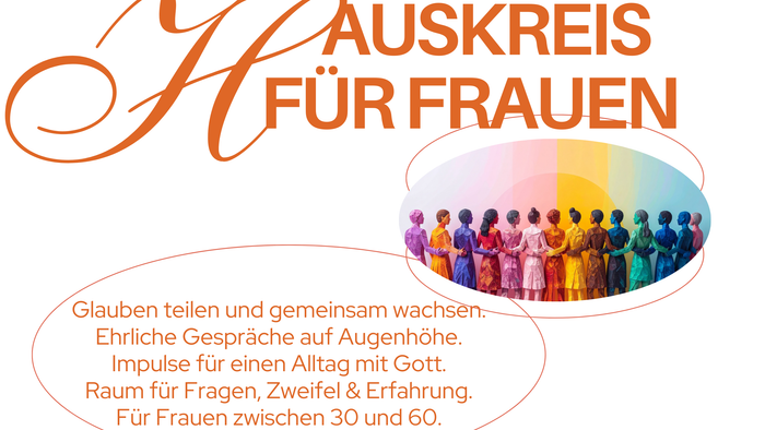 Frauenkreis-Veranstaltung zur Förderung von Glaubensaustausch und Diskussionen für Frauen zwischen 30 und 60 in deutschen Kirchen.