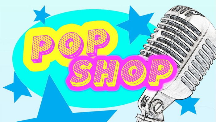 Billedet viser et mikrofon med teksten 