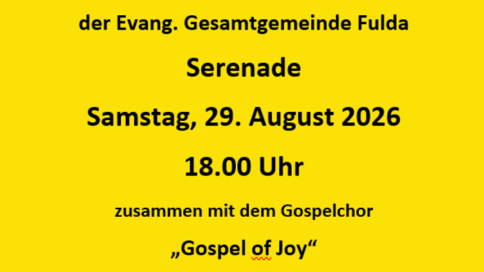 Posaunenchorjubiläum 80 Jahre