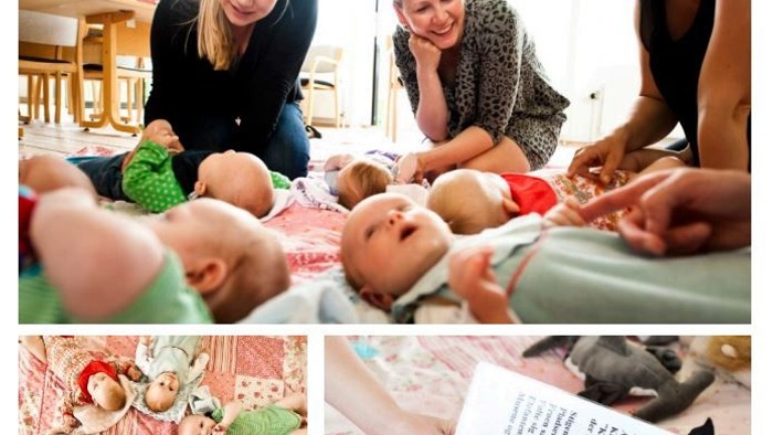 Babysalmesang giver ro og trøst til børn og forældre