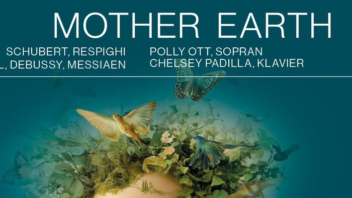 Konzertflyer mit Naturbild