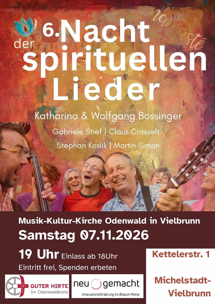 Nacht der Spirituellen Lieder Nr. 6