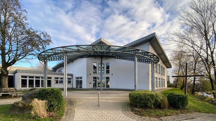 Gemeinde- und Stadtteilzentrum Esche Haupteingang