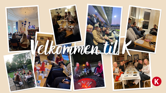 Billeder af forskellige sociale arrangementer og fester