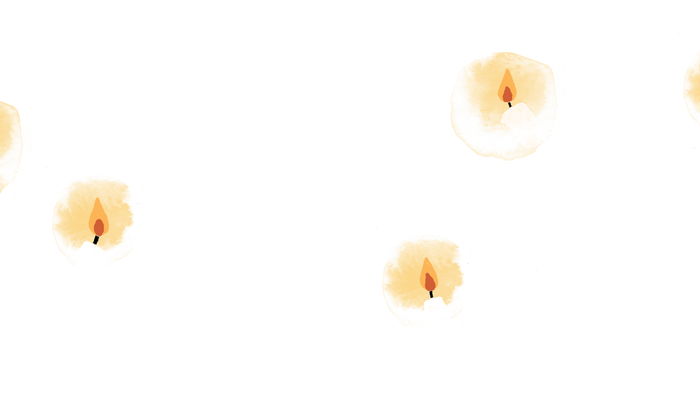 Billede af fem eksplosioner med hvide flag i mørkt baggrund.