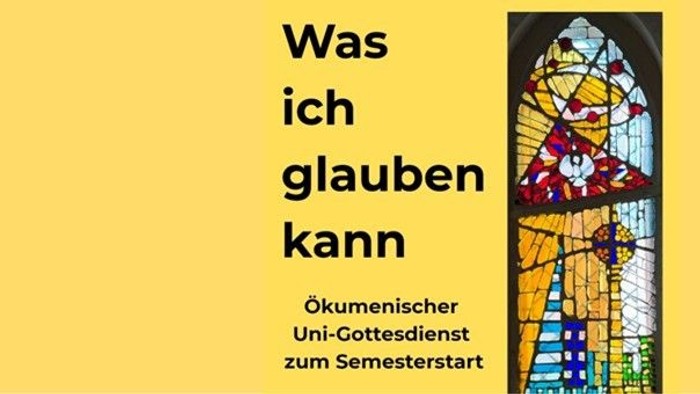 Was ich glauben kann - GD-Plakat