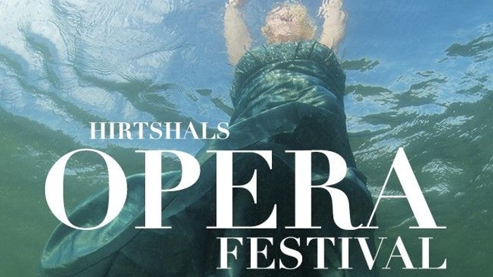 Hirtshals Opera Festival med kvinde under vandet