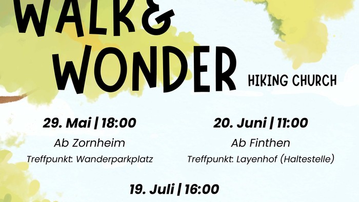 Walk and Wonder