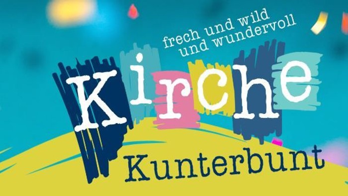 Bunter und fröhlicher Kinderbuch-Titel mit dem Wort 