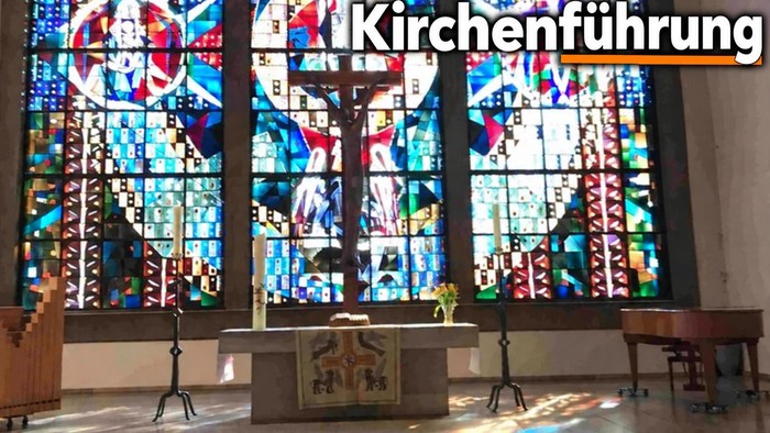 Altarraum der Auferstehungskirche