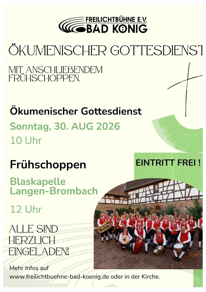 Einladung Gottesdienst