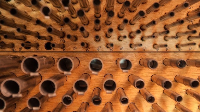 Blick in die Antoniterorgel 2