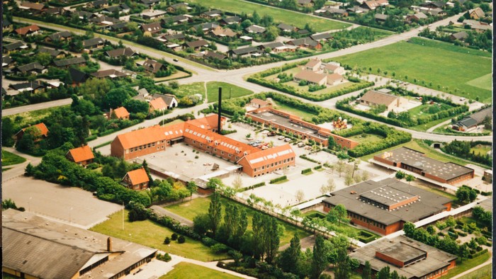 Ølsemagle, Kirstinedalsskolen, Rishøjhallen, Ølsemagle Sognegård, parcelhuse