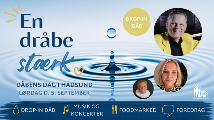 Plakat til dåbsdag 