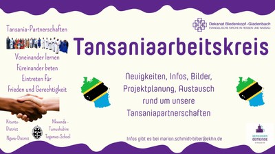 Partnerschaftsinformationen, Nachrichten und Projekte zu Tansania