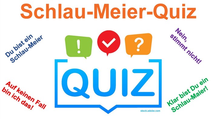 Plakat Schlau-Meier-Quiz
