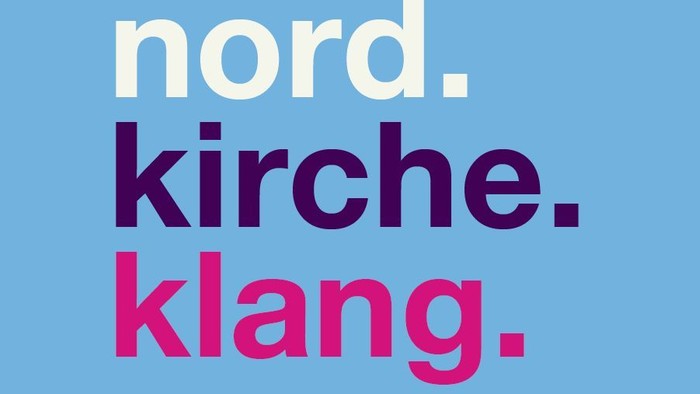 Werbeplakat für das Kirchenmusikfest Lübeck unter dem Motto *„nord.kirche.klang“* vom 19. bis 21. Juni 2026.