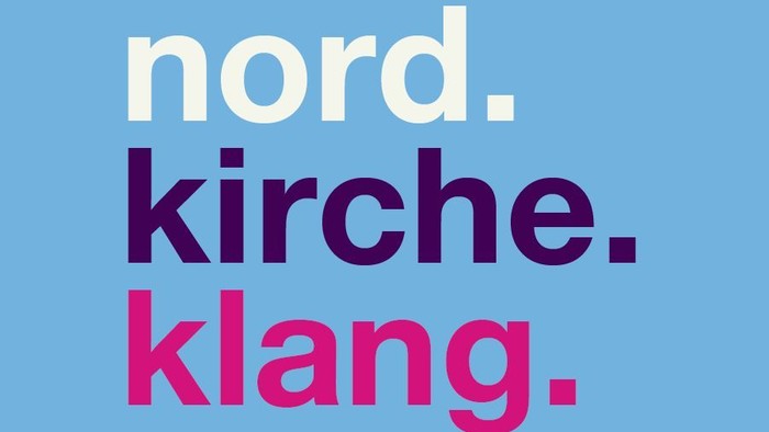 Werbeplakat für das Kirchenmusikfest Lübeck unter dem Motto *„nord.kirche.klang“* vom 19. bis 21. Juni 2026.