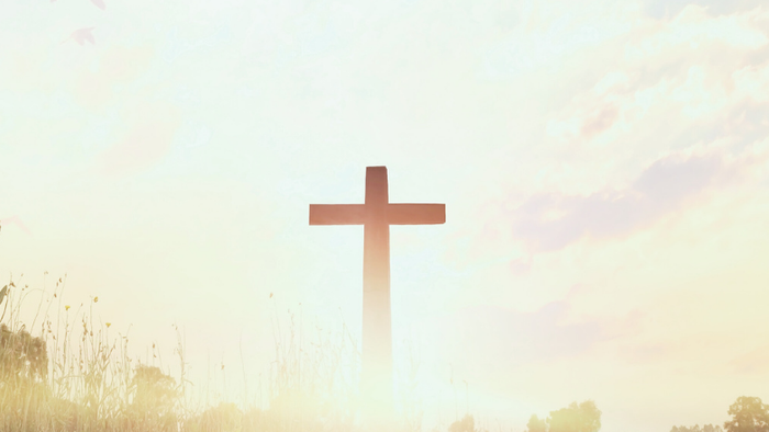 Einladungsplakat zur Abendmesse am Christi Himmelfahrt in der St. Nikolaus Kirche am 13. Mai 2026.