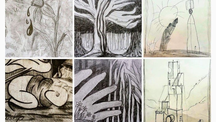 Tegn på liv. Et kreativt tilbud for unge og voksne.