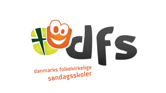 DFS logo med glade stiliserede øjne og teksten 