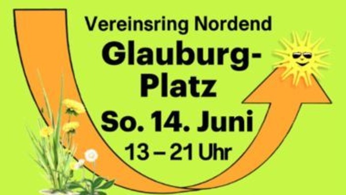 Ausschnitt Vereinsring-Plakat für Glauburgfest '26