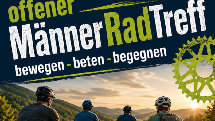 MännerRadTreff Juni bis Oktober ersten Freitag im Monat 18.30 Uhr Franz-von-Sales-Haus