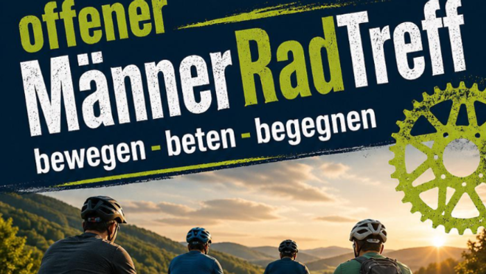 MännerRadTreff Juni bis Oktober ersten Freitag im Monat 18.30 Uhr Franz-von-Sales-Haus