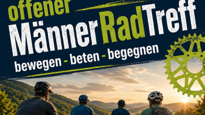 MännerRadTreff Juni bis Oktober ersten Freitag im Monat 18.30 Uhr Franz-von-Sales-Haus