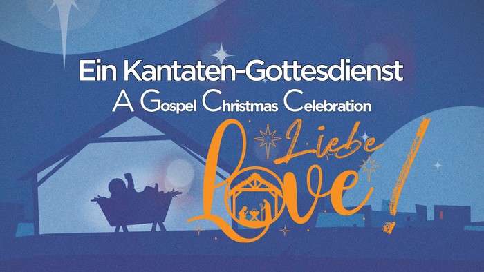 Ein Kantaten-Gottesdienst, Kind in der Krippe, Thema Liebe