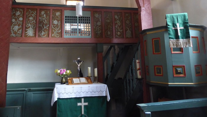 Innenraum Kirche Kl-Eichen