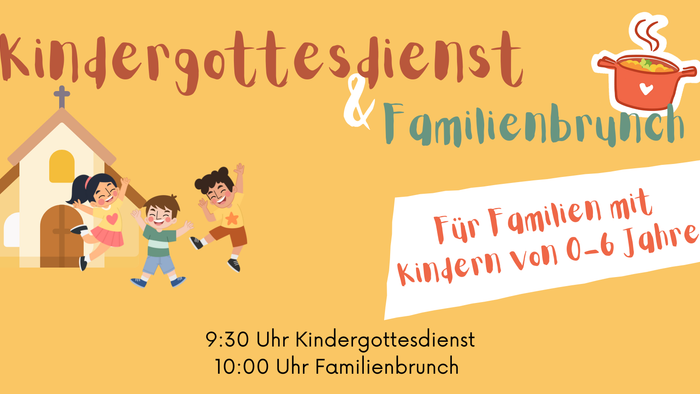 Kindergotttesdienst und Familienbrunch am 19.01.2025 im Katholisches Gemeindehaus, Arnstadt