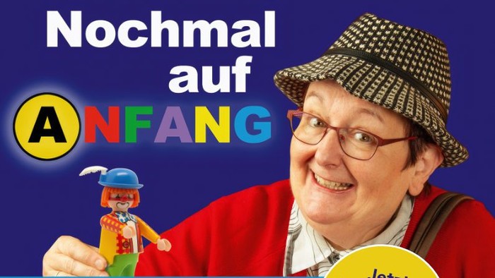 „Ein humorvolles Kirchen-Kabarett mit Ulrike Böhmer am 13. Juni 2026 – inklusive Snacks und Getränken.“
