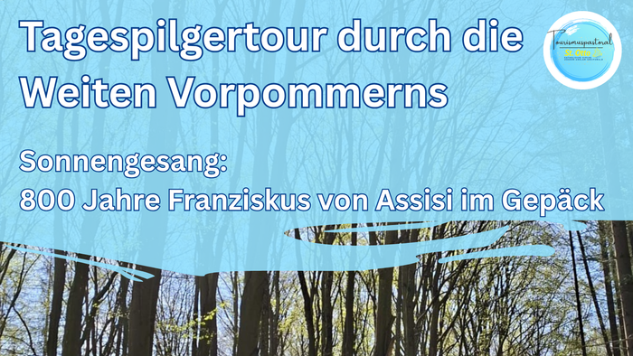 Plakat Tagespilgertour durch die Weiten Vorpommerns