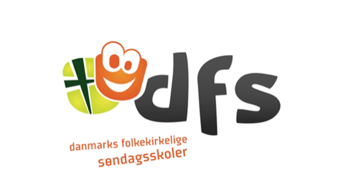 DFS logo med glade stiliserede øjne og teksten 