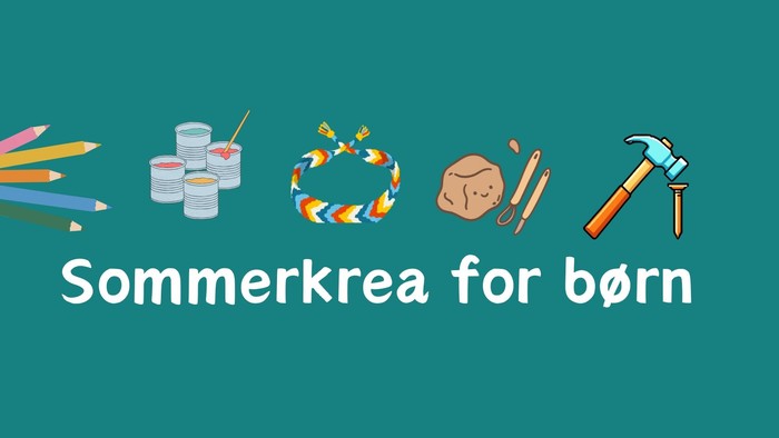 Kreative sommeraktiviteter for børn med håndværk, bygning og legeideer.