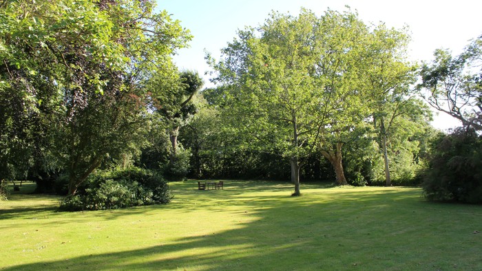 Parken i Magleby Præstegård