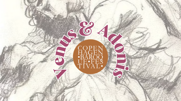 Barokfestival-logo med Venus & Adonis, tekst