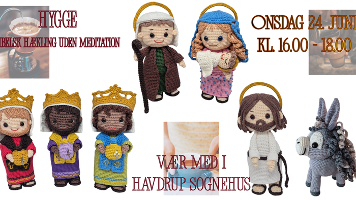 hæklede bibelske figurer
