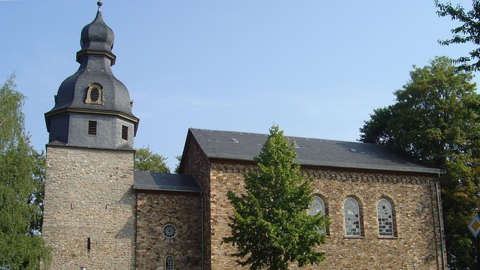 Südwestansicht, Kirche St. Peter auf dem Berg