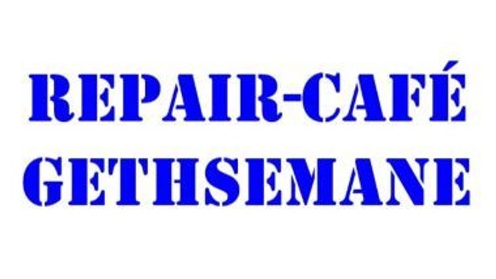 Schriftzug Repair Café Gethsemane