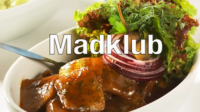 Madklub med julemad på fad