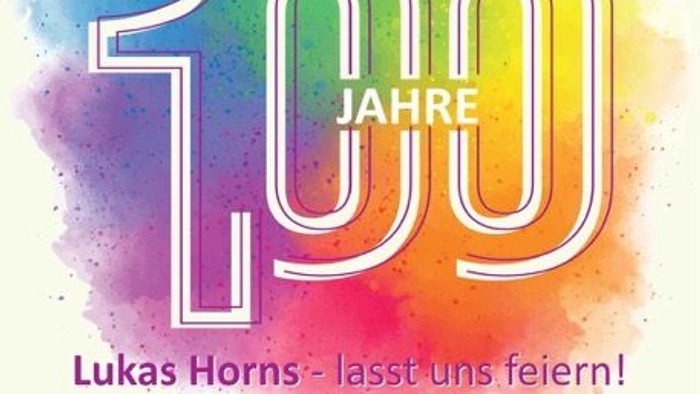 Lukas Horns, 100 Jahre evangelischer Posaunenchor in Gelsenkirchen Hassel. Samstag 13. Juni 2026, 17 Uhr in der Lukaskirche Eppmannsweg 32, mit den Bläserensemble Lukas Horns und Friends - Leitung Jürgen Schlöhlein. Eintritt frei!